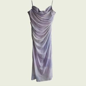 Zara Lavender Midi Dress